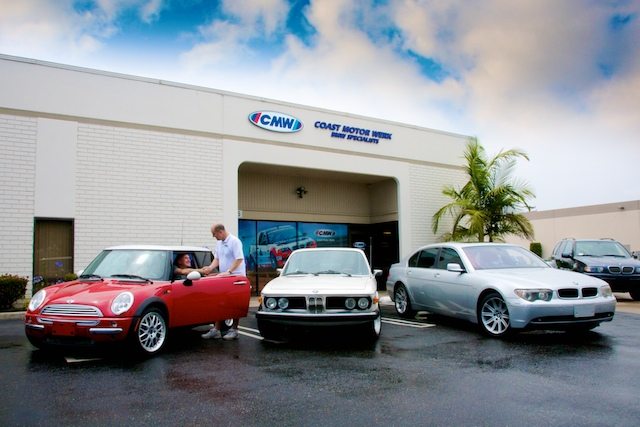 huntington beach Coast Motor Werk Repair Service Maintenance Mechanics MINI BMW